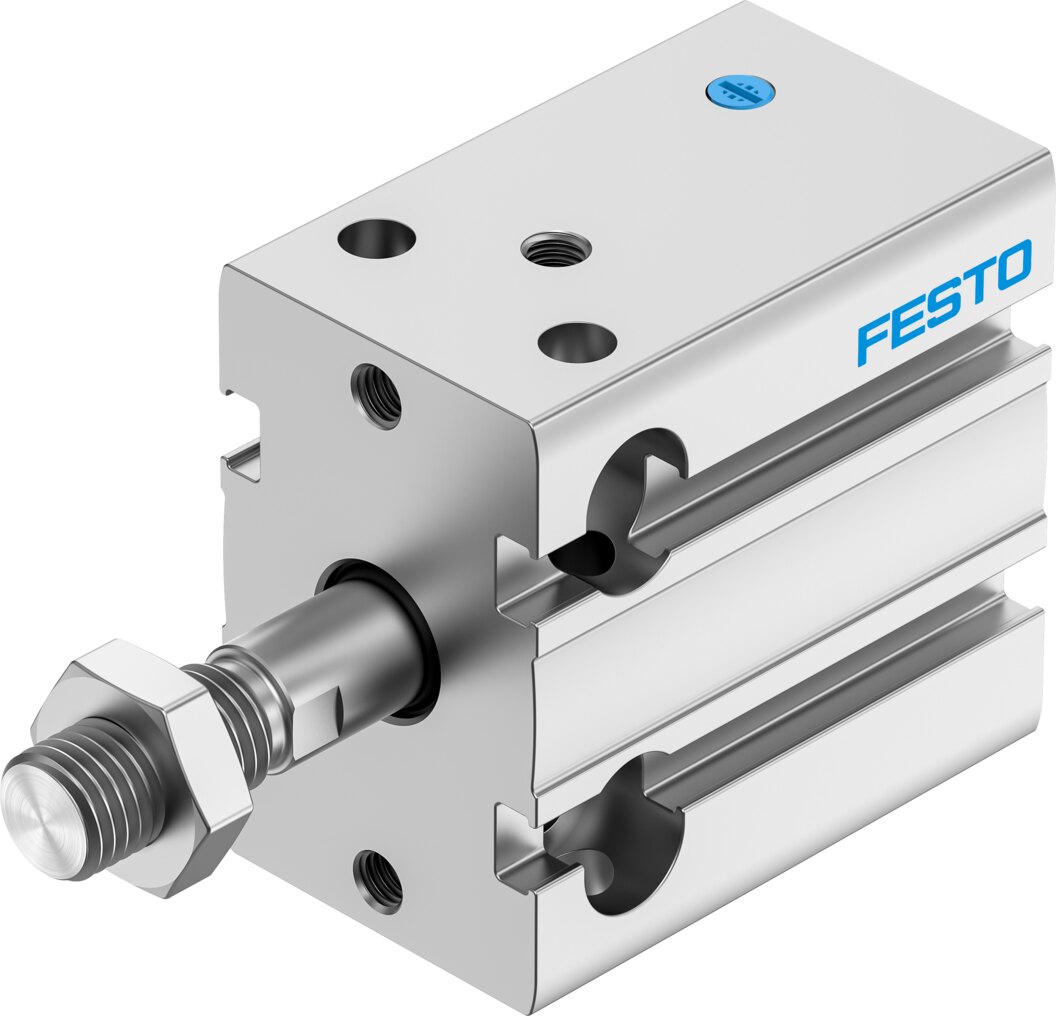 Компактный пневмоцилиндр (DPDM-25-5-P-PA, Festo)