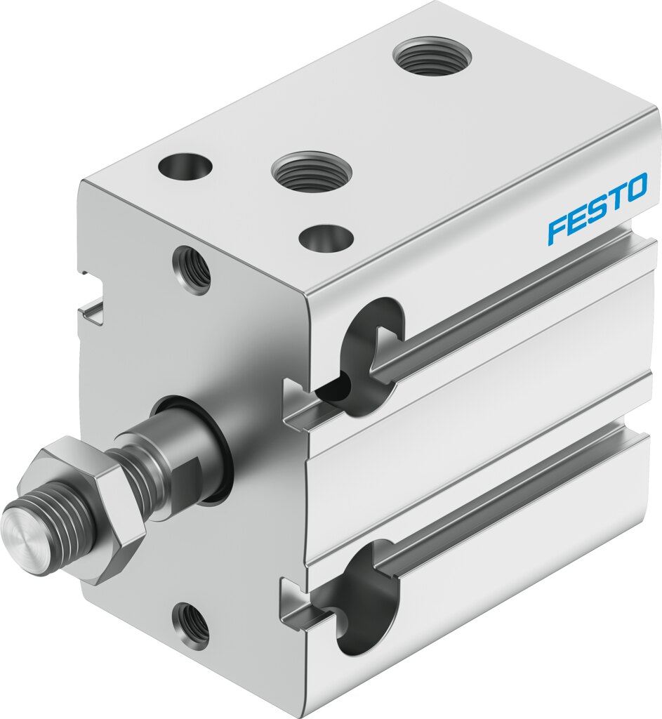 Компактный пневмоцилиндр (DPDM-32-15-PA, Festo)