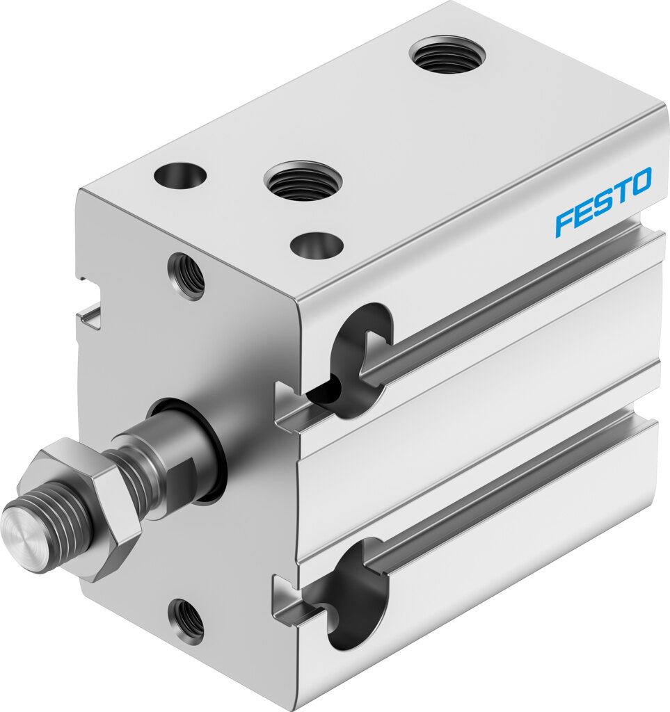 Компактный пневмоцилиндр (DPDM-32-20-PA, Festo)