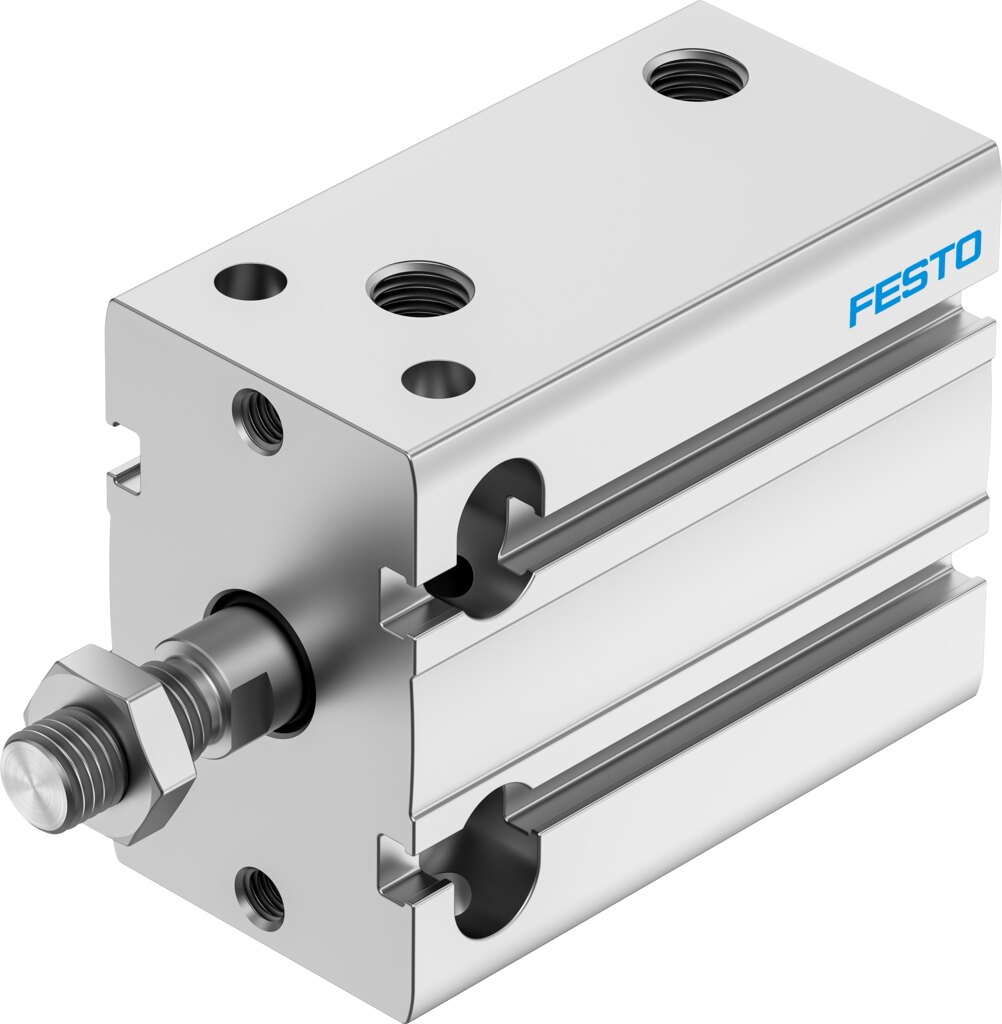 Компактный пневмоцилиндр (DPDM-32-30-PA, Festo)