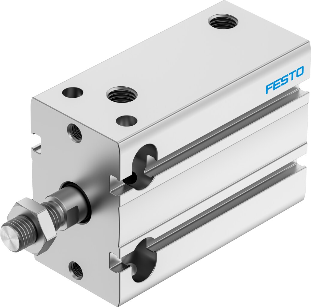 Компактный пневмоцилиндр (DPDM-32-40-PA, Festo)
