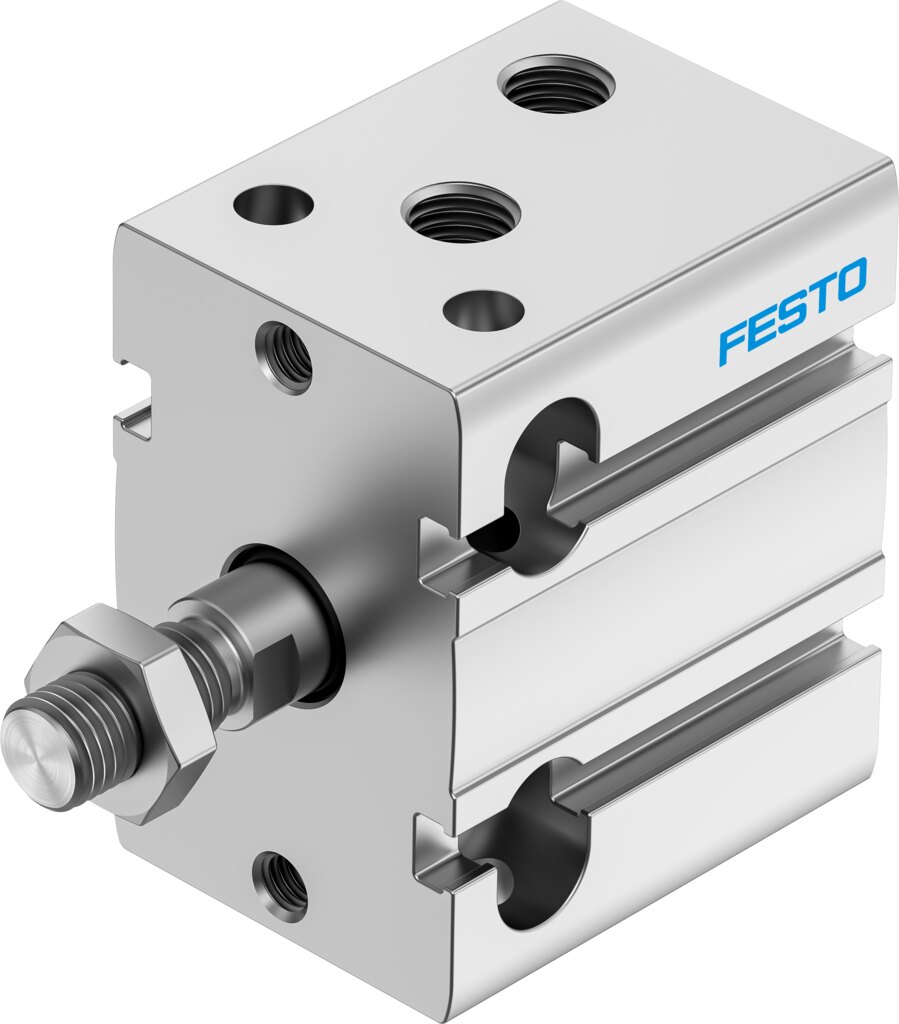 Компактный пневмоцилиндр (DPDM-32-5-PA, Festo)