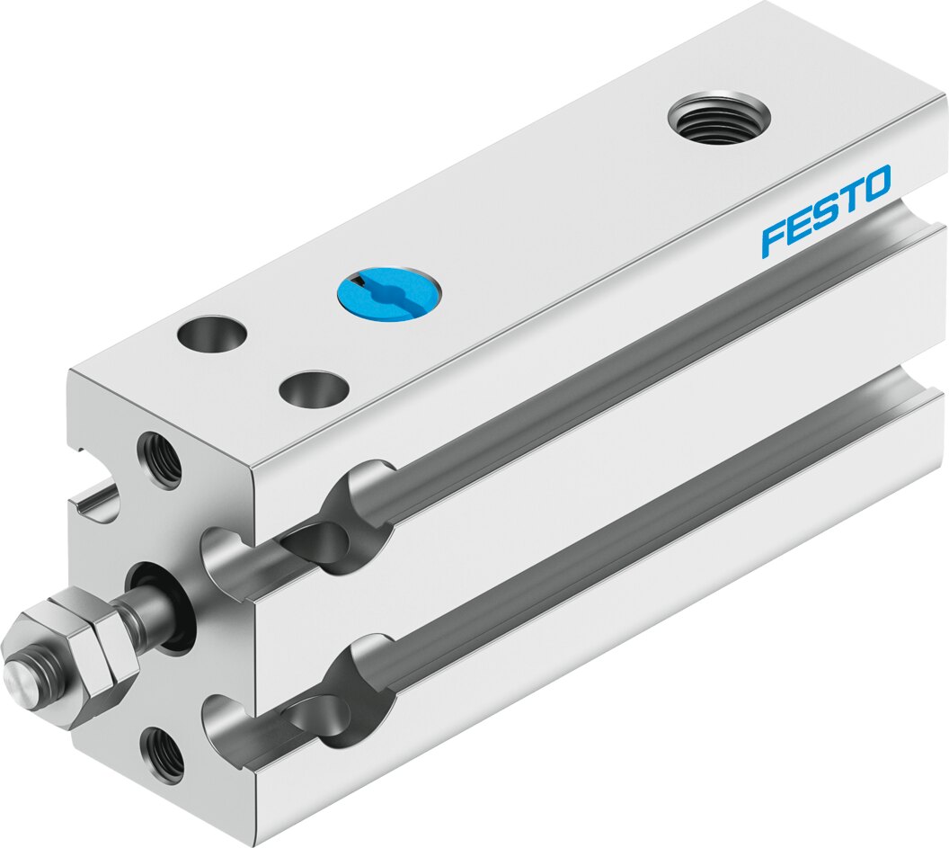 Компактный пневмоцилиндр (DPDM-6-15-S-PA, Festo)