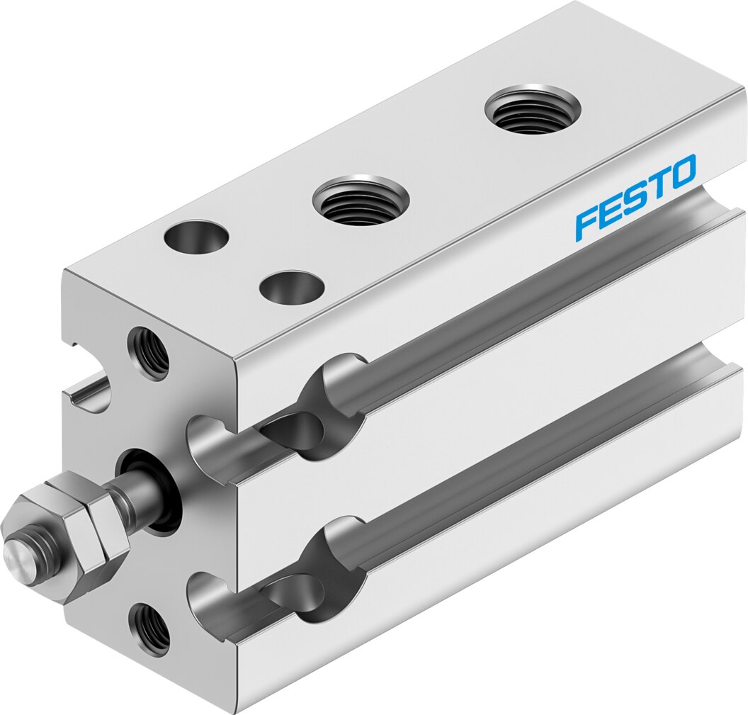 Компактный пневмоцилиндр (DPDM-6-5-PA, Festo)
