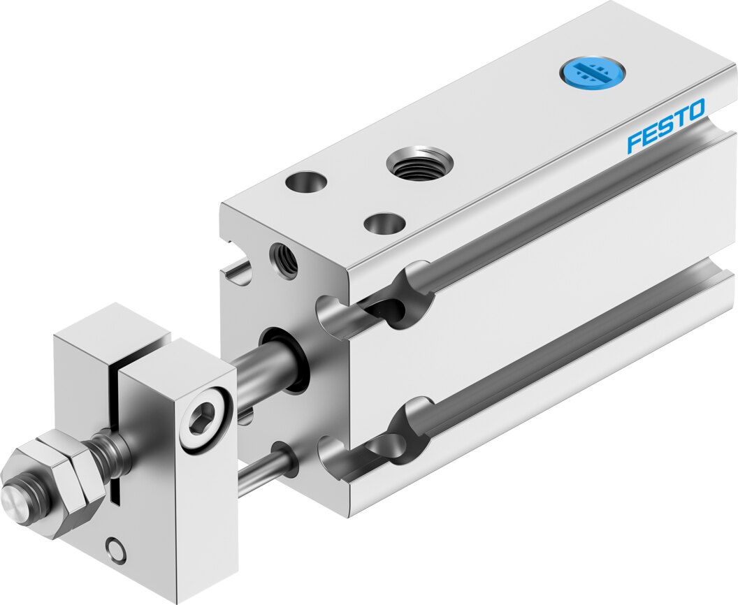 Компактный пневмоцилиндр (DPDM-Q-10-10-P-PA, Festo)