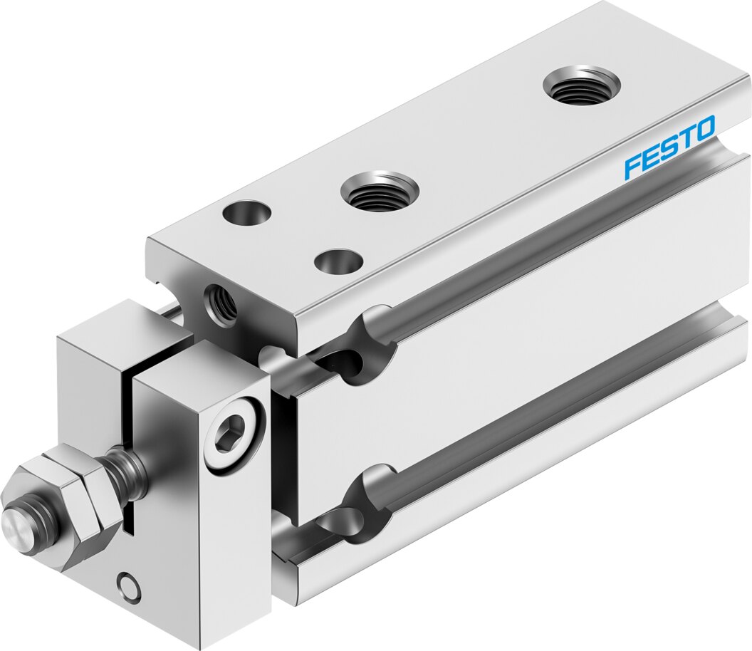 Компактный пневмоцилиндр (DPDM-Q-10-10-PA, Festo)