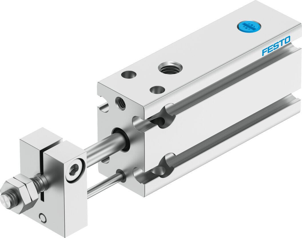 Компактный пневмоцилиндр (DPDM-Q-10-15-P-PA, Festo)