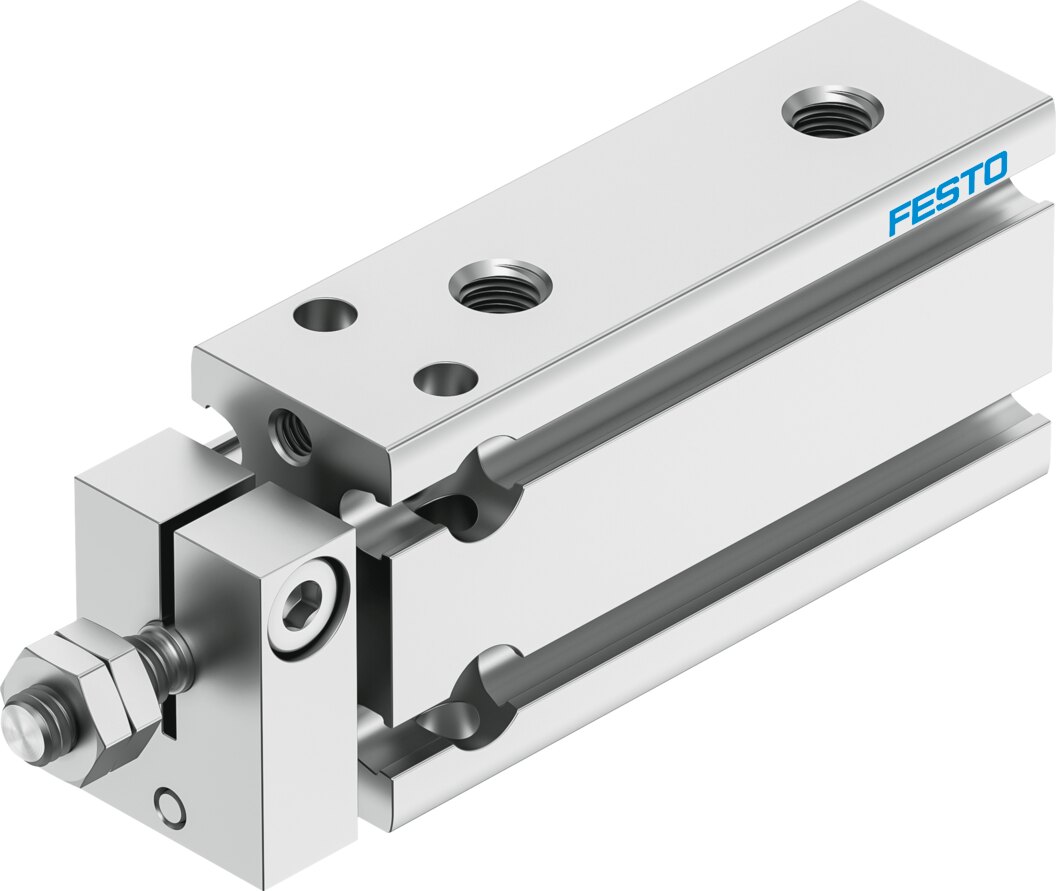 Компактный пневмоцилиндр (DPDM-Q-10-15-PA, Festo)