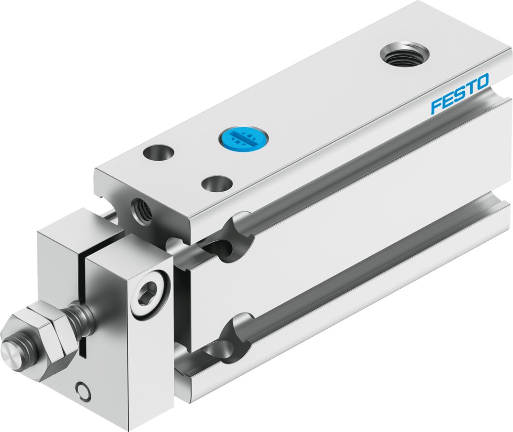 Компактный пневмоцилиндр (DPDM-Q-10-15-S-PA, Festo)