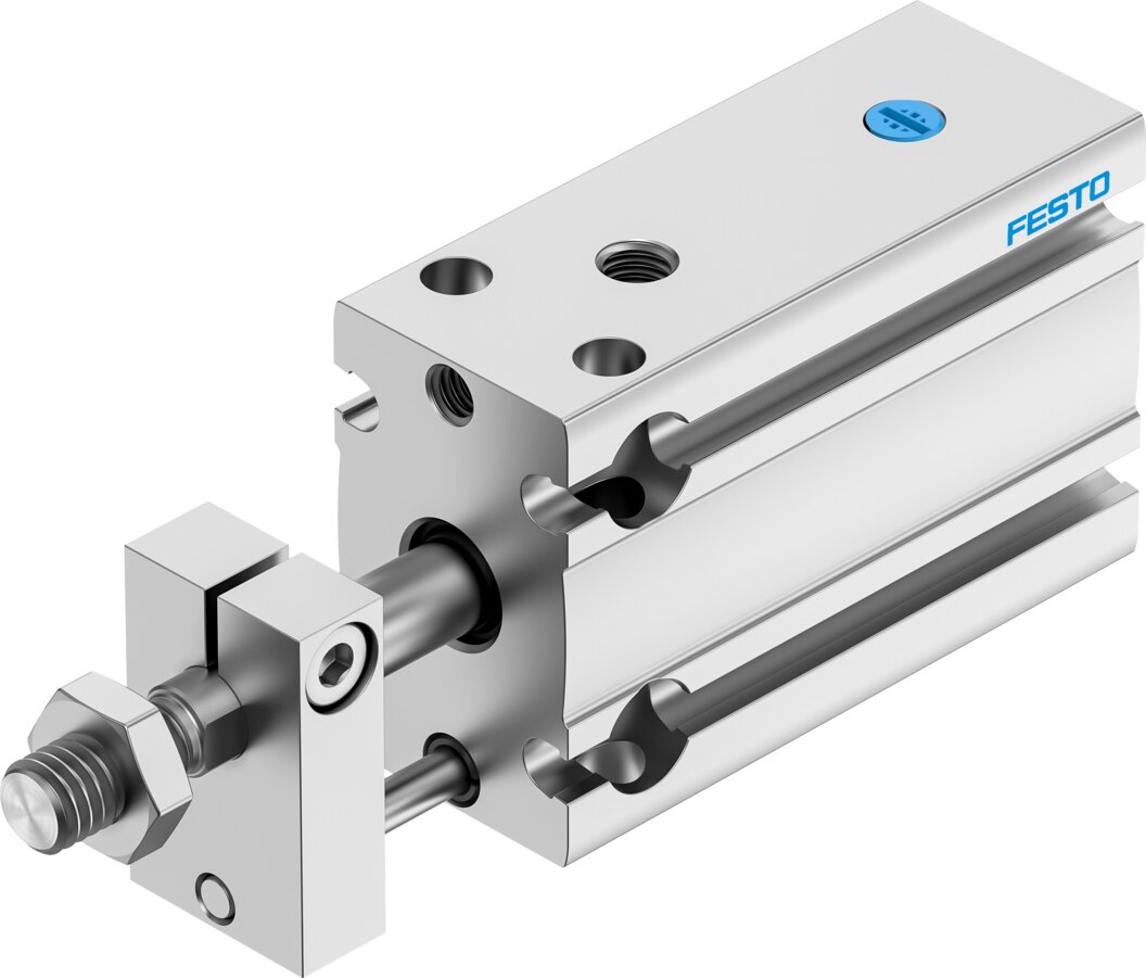 Компактный пневмоцилиндр (DPDM-Q-16-10-P-PA, Festo)