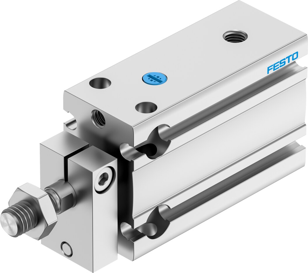 Компактный пневмоцилиндр (DPDM-Q-16-10-S-PA, Festo)