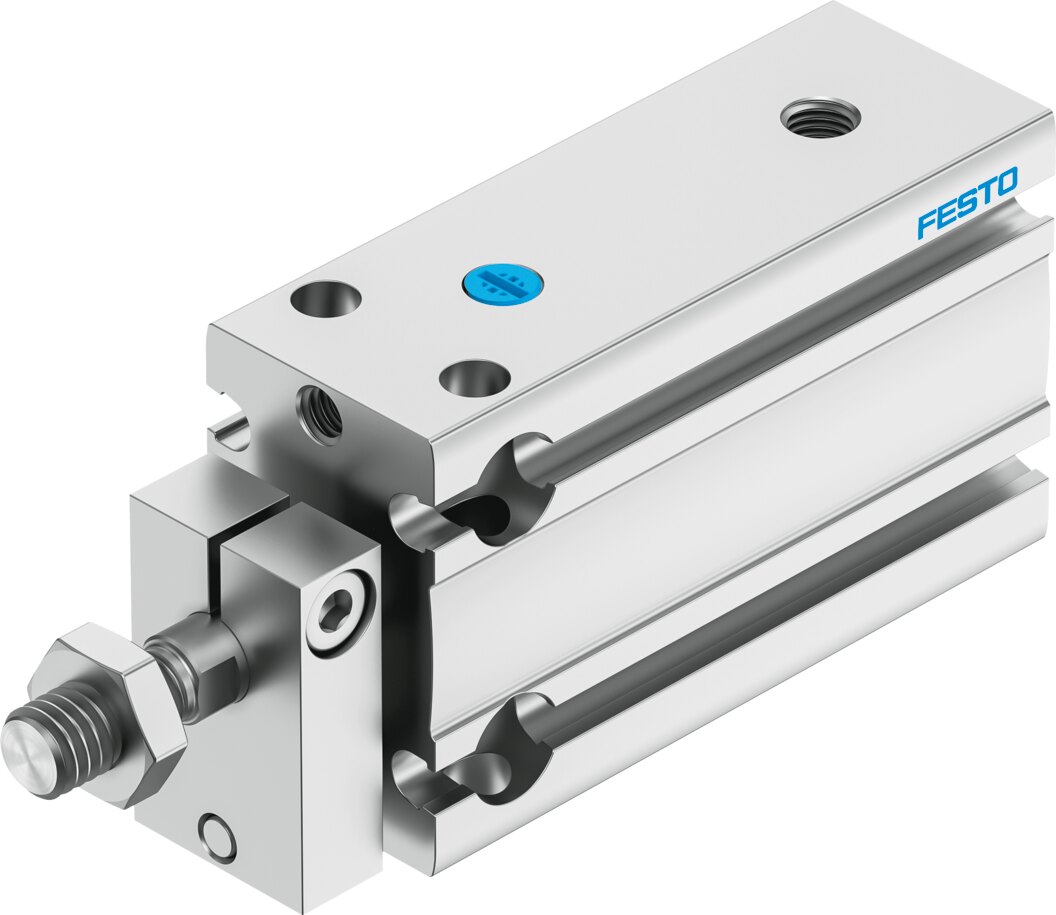 Компактный пневмоцилиндр (DPDM-Q-16-15-S-PA, Festo)