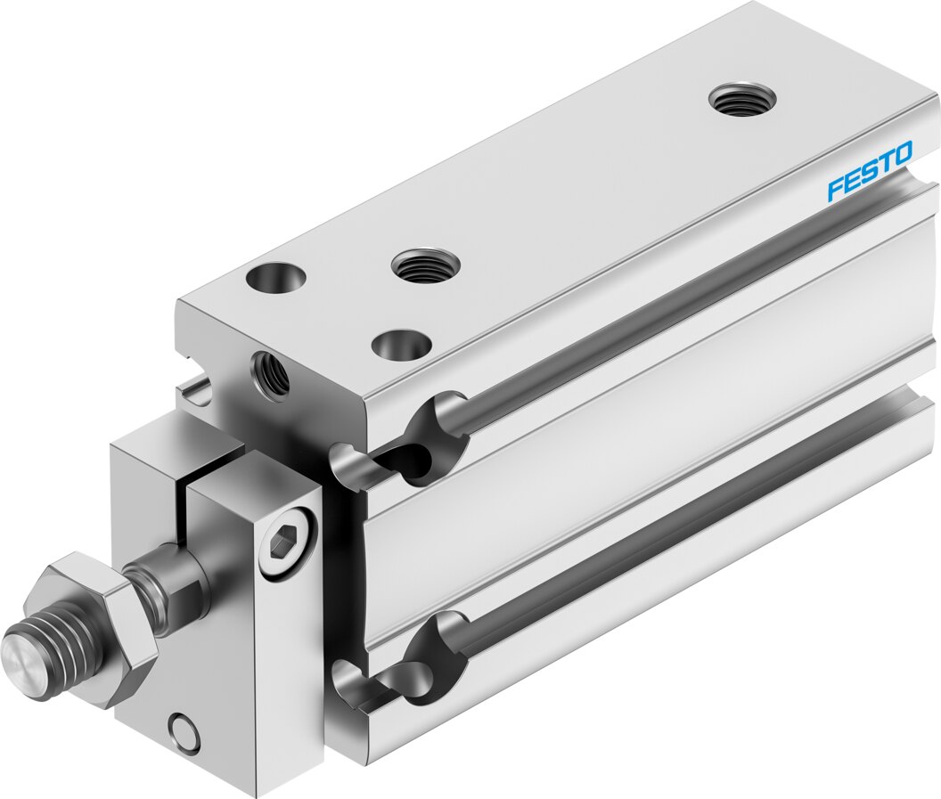 Компактный пневмоцилиндр (DPDM-Q-16-20-PA, Festo)