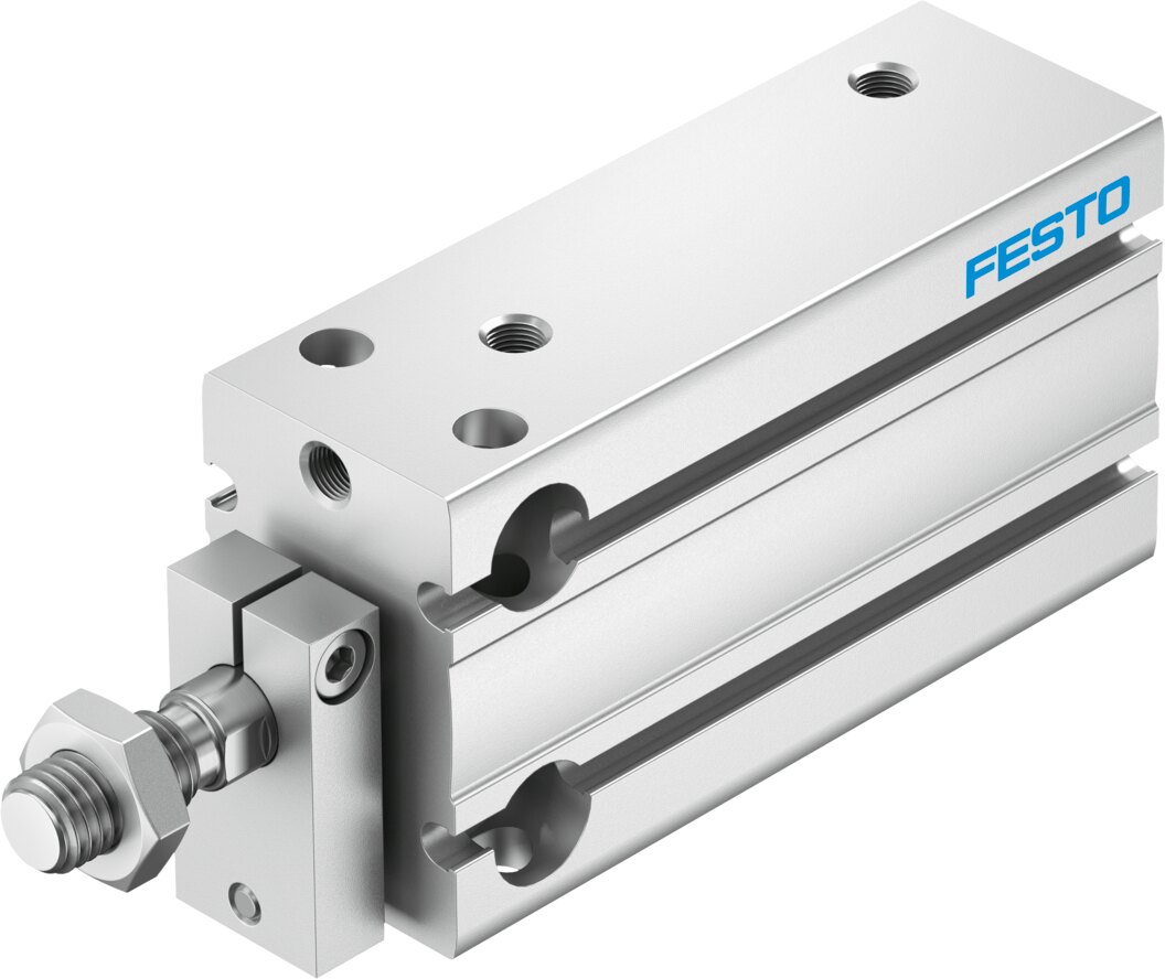 Компактный пневмоцилиндр (DPDM-Q-16-30-PA, Festo)
