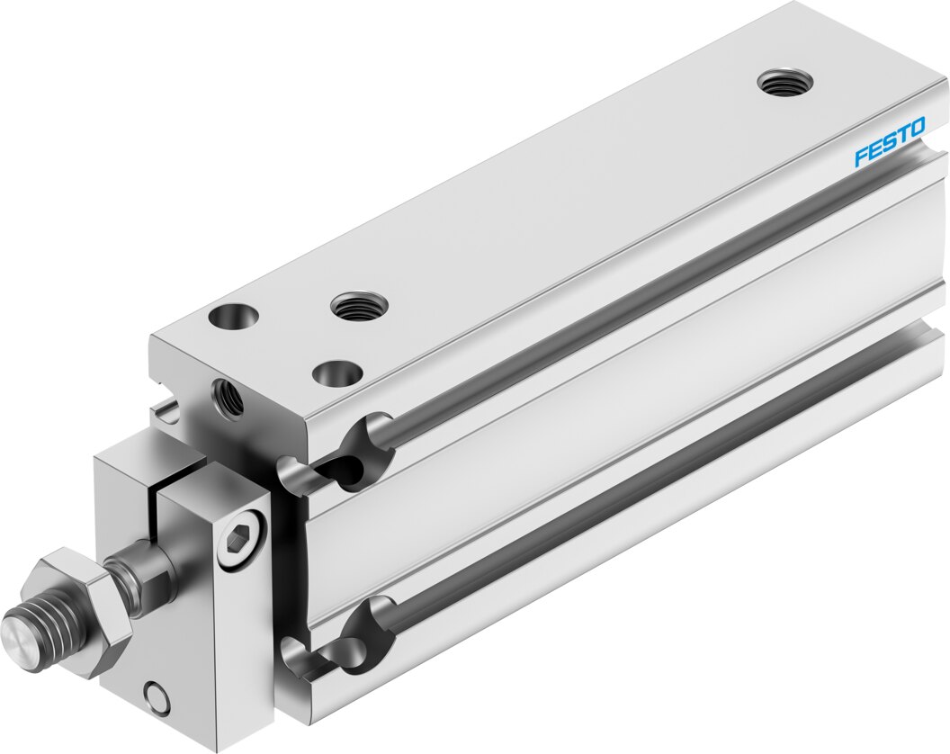 Компактный пневмоцилиндр (DPDM-Q-16-40-PA, Festo)