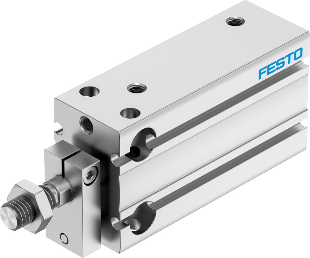 Компактный пневмоцилиндр (DPDM-Q-20-30-PA, Festo)