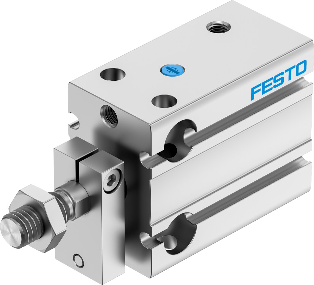 Компактный пневмоцилиндр (DPDM-Q-20-5-S-PA, Festo)