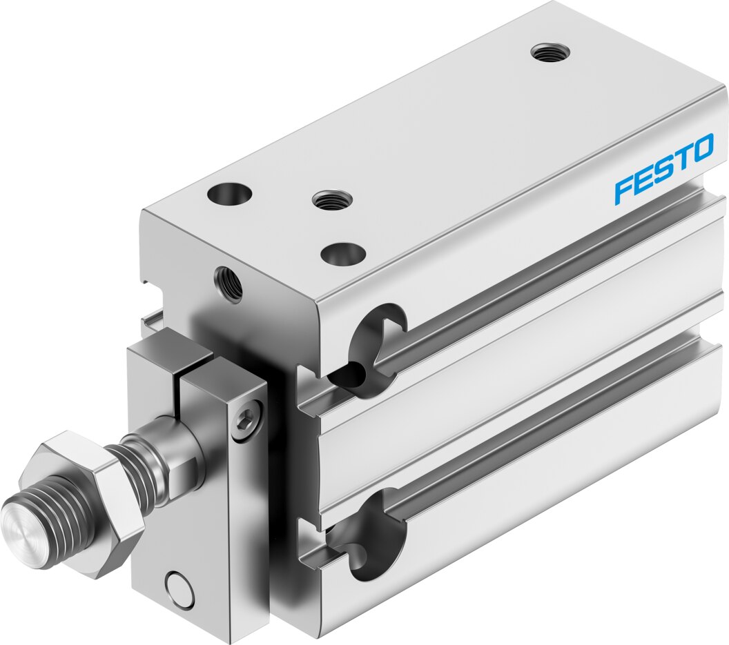 Компактный пневмоцилиндр (DPDM-Q-25-25-PA, Festo)