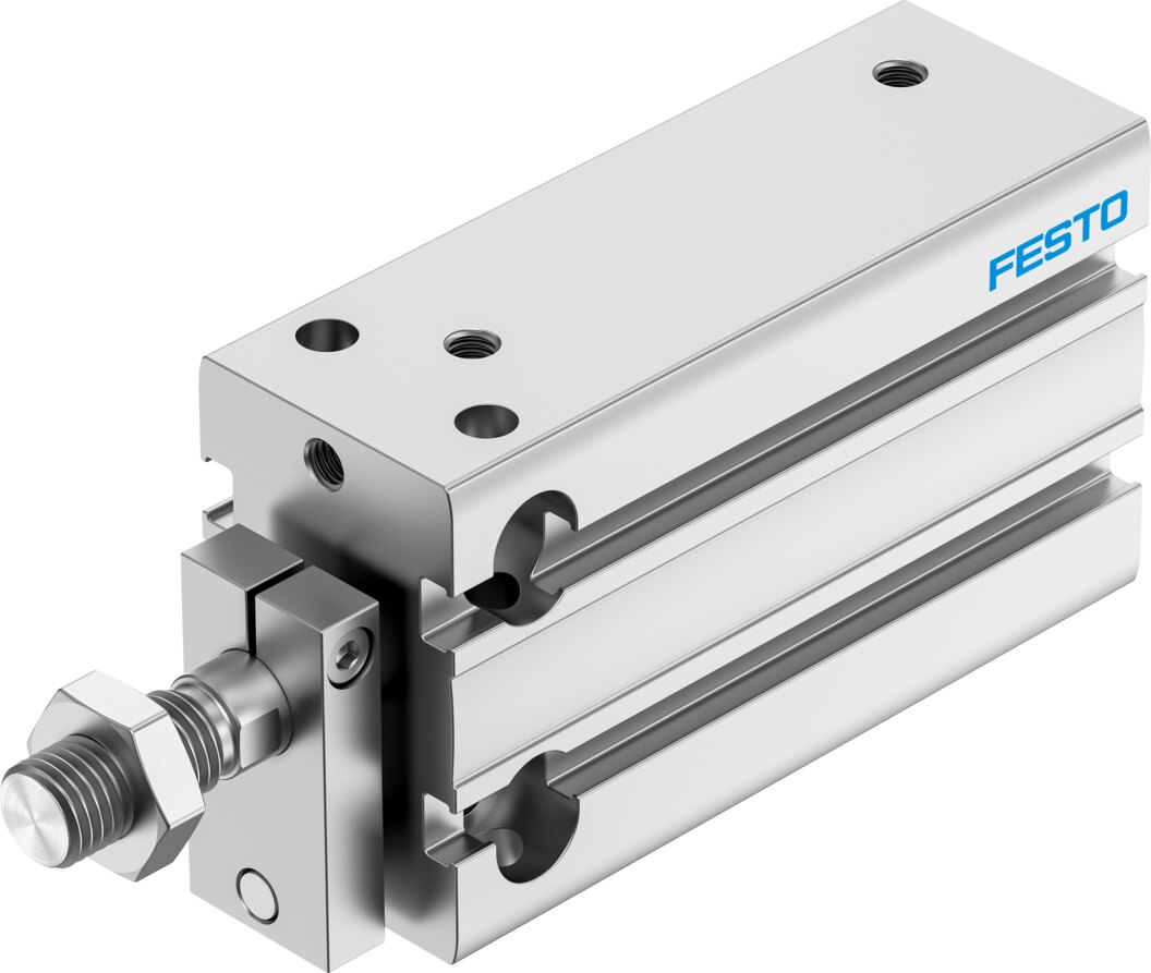 Компактный пневмоцилиндр (DPDM-Q-25-40-PA, Festo)