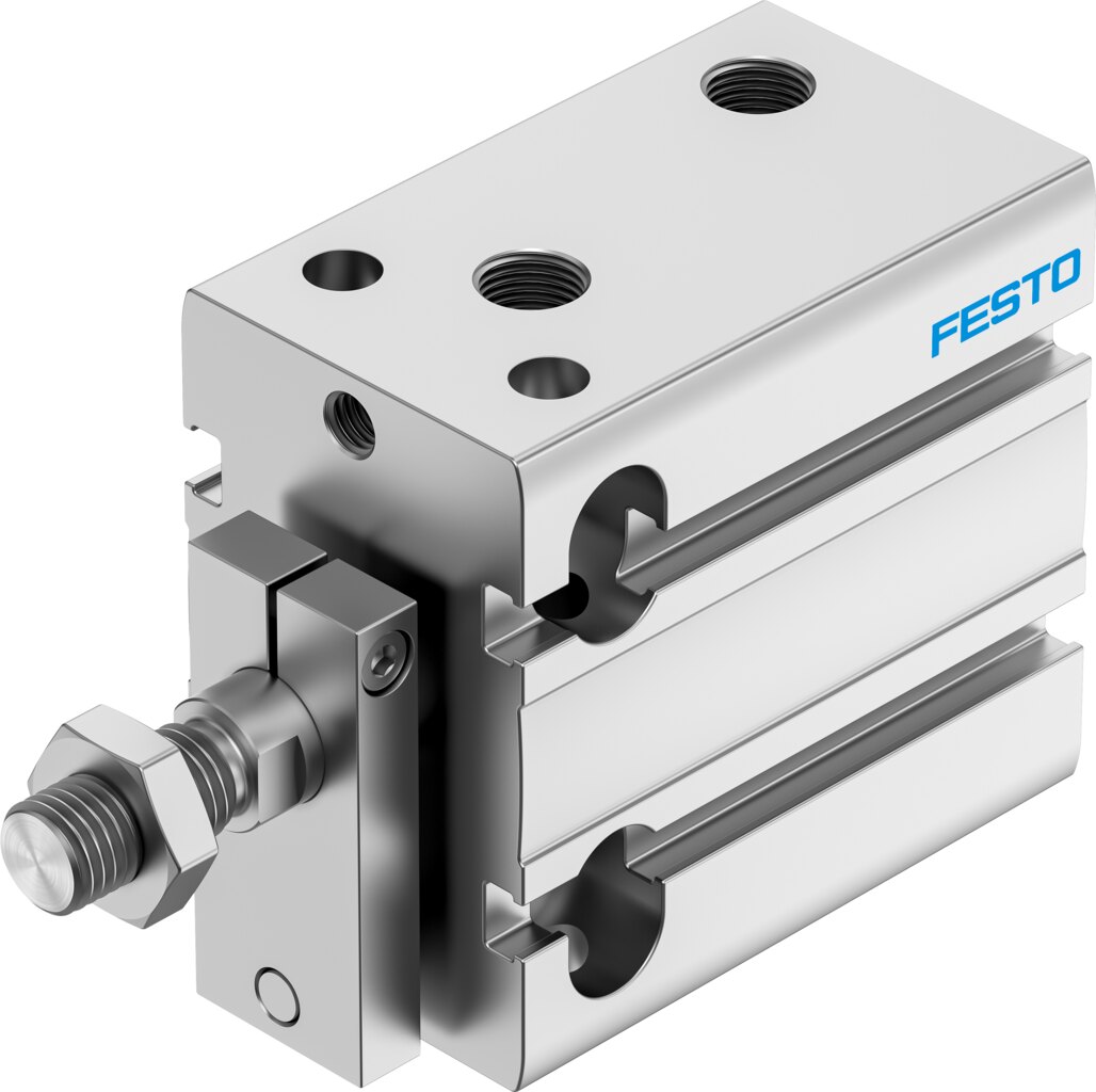 Компактный пневмоцилиндр (DPDM-Q-32-20-PA, Festo)