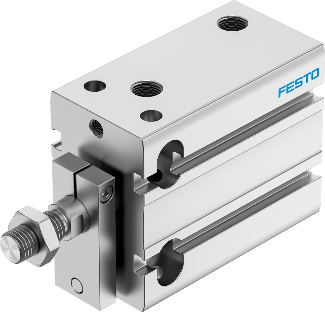 Компактный пневмоцилиндр (DPDM-Q-32-30-PA, Festo)