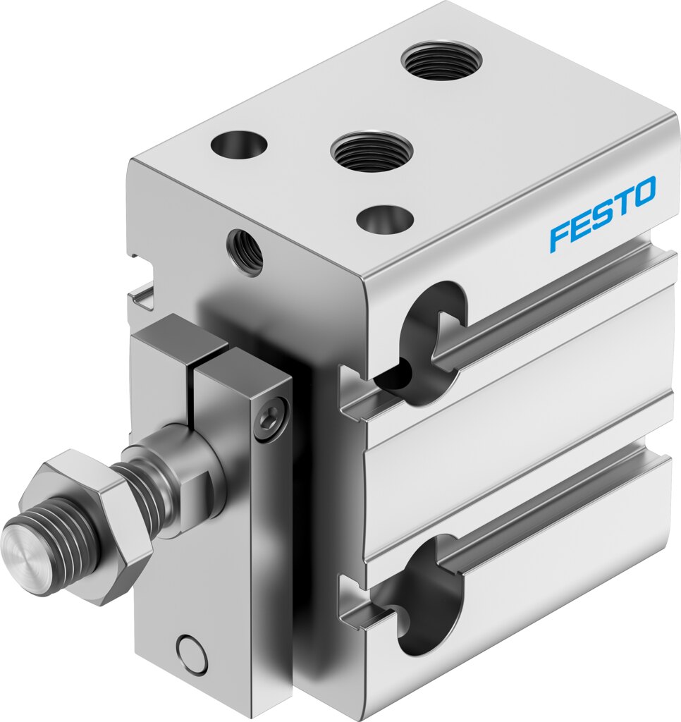 Компактный пневмоцилиндр (DPDM-Q-32-5-PA, Festo)