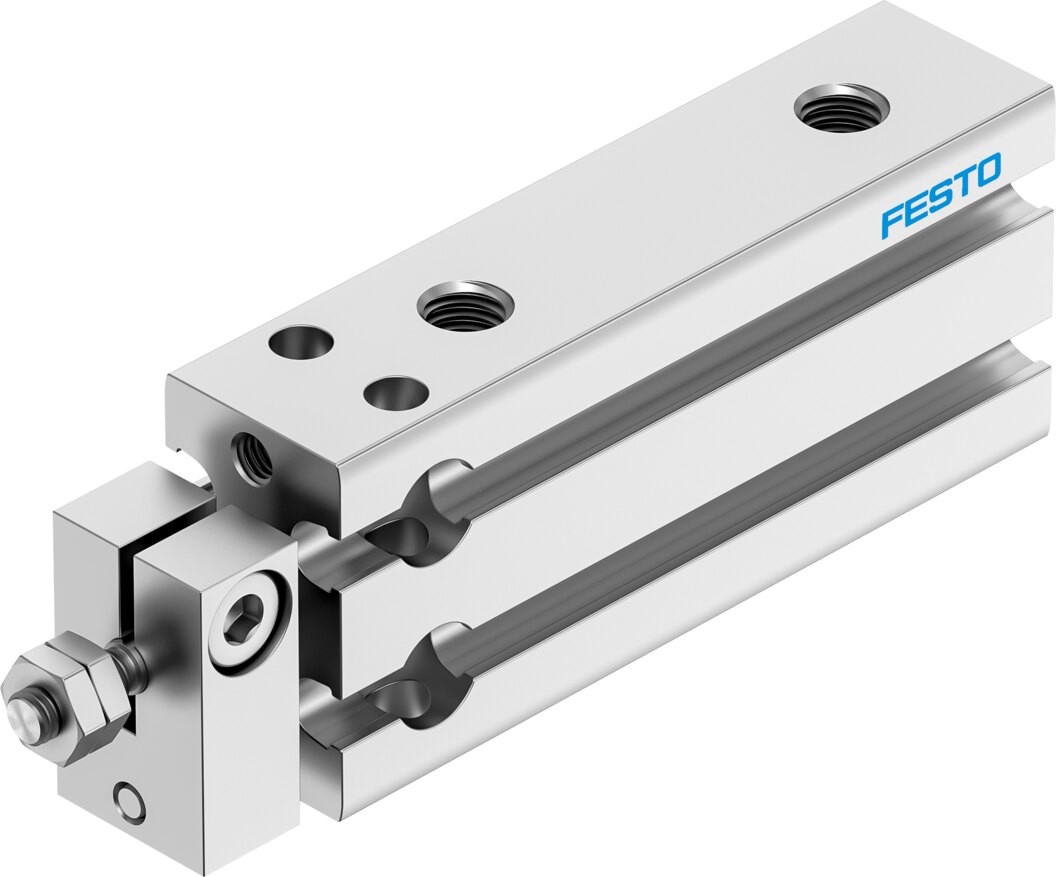 Компактный пневмоцилиндр (DPDM-Q-6-20-PA, Festo)