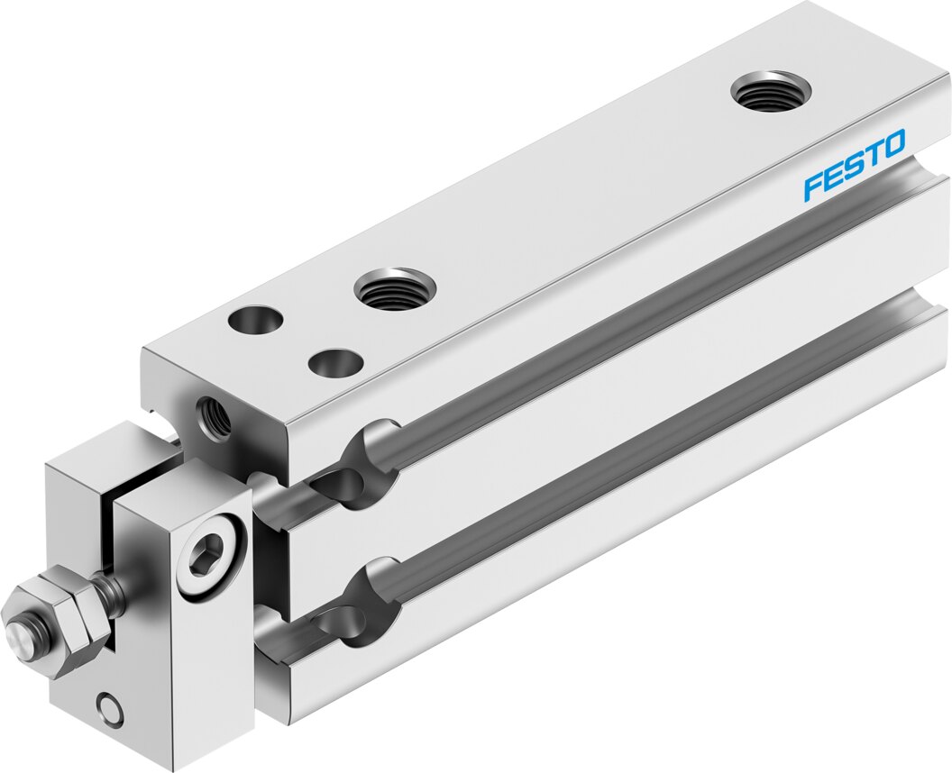 Компактный пневмоцилиндр (DPDM-Q-6-25-PA, Festo)