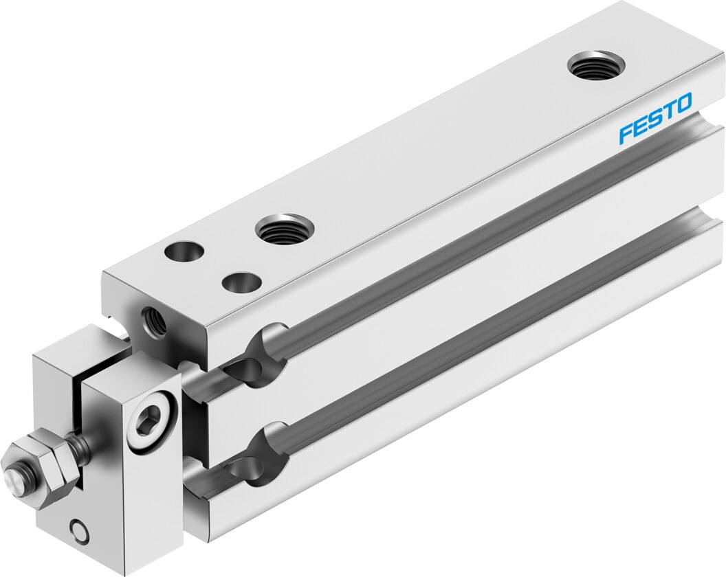 Компактный пневмоцилиндр (DPDM-Q-6-30-PA, Festo)