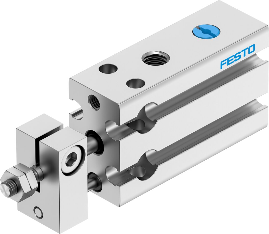 Компактный пневмоцилиндр (DPDM-Q-6-5-P-PA, Festo)