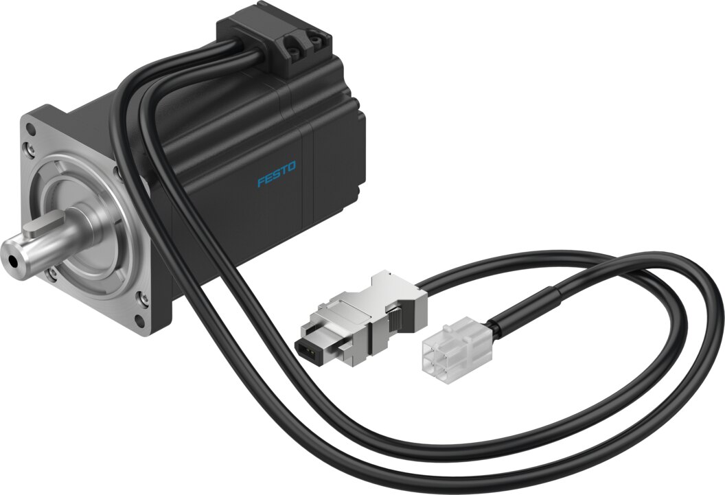 Серводвигатель (EMMB-AS-60-02-K-S30M, Festo)