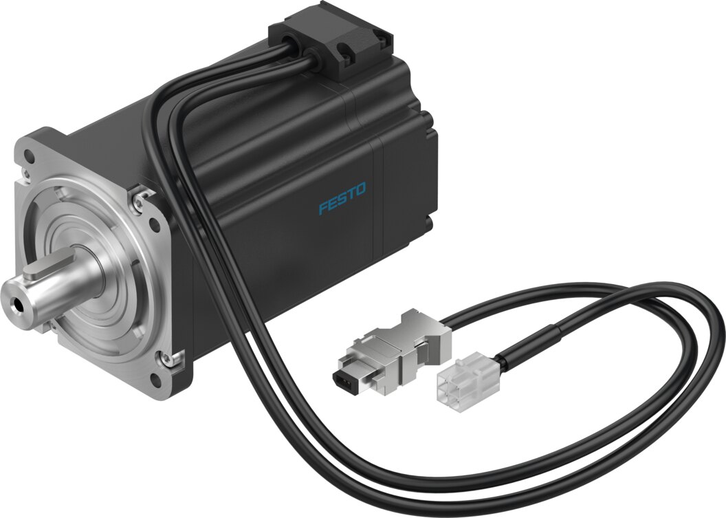 Серводвигатель (EMMB-AS-80-07-K-S30M, Festo)
