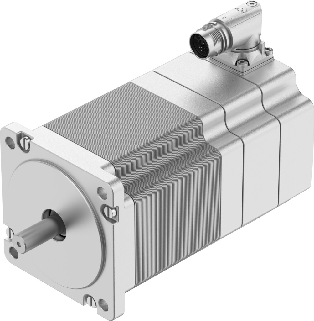 Шаговый двигатель (EMMT-ST-87-M-RMB, Festo)