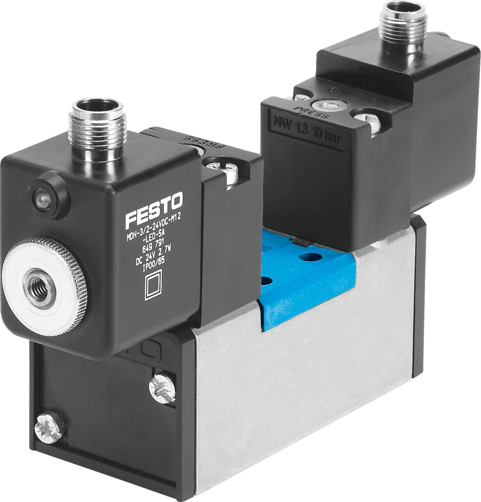 Пневмораспределитель (JMDH-5/2-D-1-M12-C, Festo)