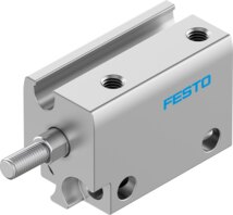 Компактный пневмоцилиндр (AEN-S-6-10-A, Festo)