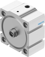 Компактный пневмоцилиндр (AEN-S-63-10-I-P, Festo)