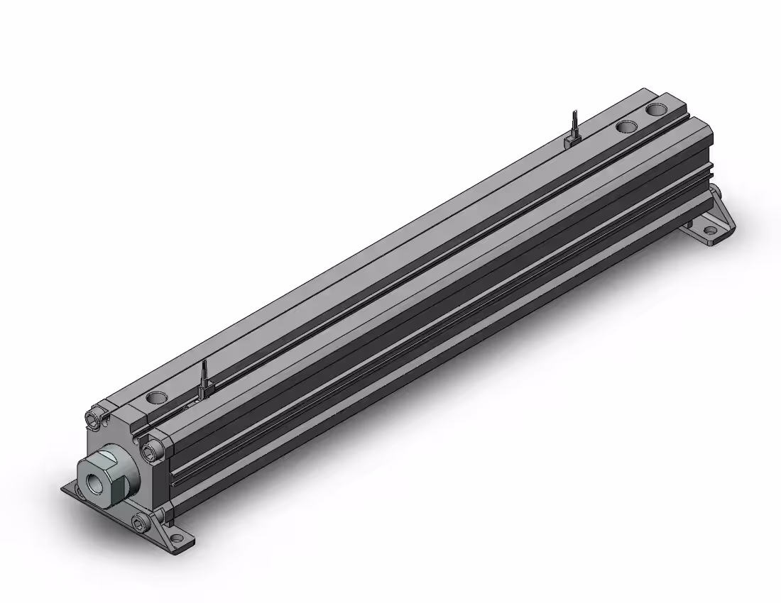 Пневмоцилиндр SMC RZQL40-300-120-M9PVL3