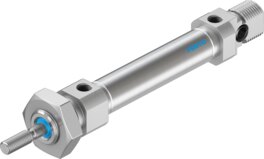 Цилиндр круглый, двойного действия DSNU-10-25-P-A
