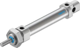 Цилиндр круглый, двойного действия DSNU-20-70-P-A