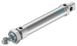 Цилиндр круглый, двойного действия DSNU-25-100-PPS-A