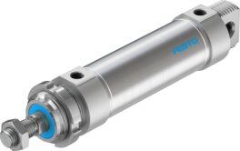 Цилиндр круглый, двойного действия DSNU-50-100-P-A