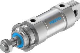 Цилиндр круглый, двойного действия DSNU-50-25-P-A