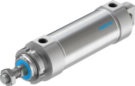 Цилиндр круглый, двойного действия DSNU-63-100-P-A