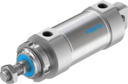 Цилиндр круглый, двойного действия DSNU-63-50-PPS-A