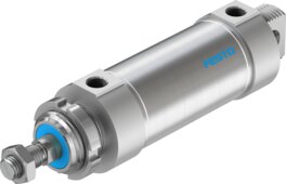 Цилиндр круглый, двойного действия DSNU-63-80-PPS-A