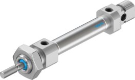 Цилиндр круглый, двойного действия DSNU-8-20-P-A